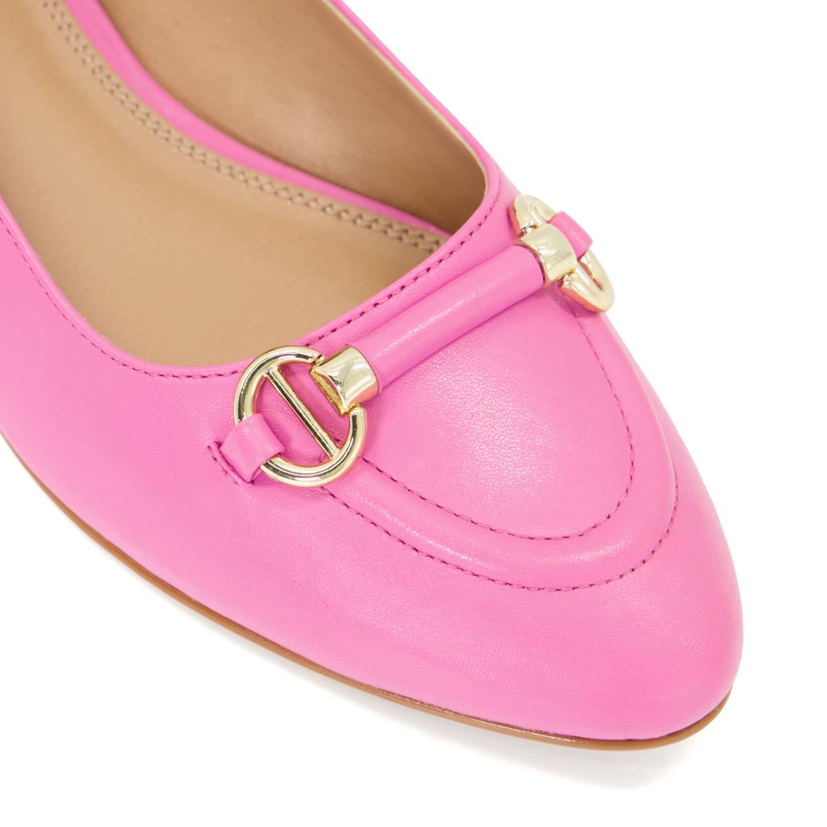 Women Hippy - Pink Flat Shoes Dune London - 4