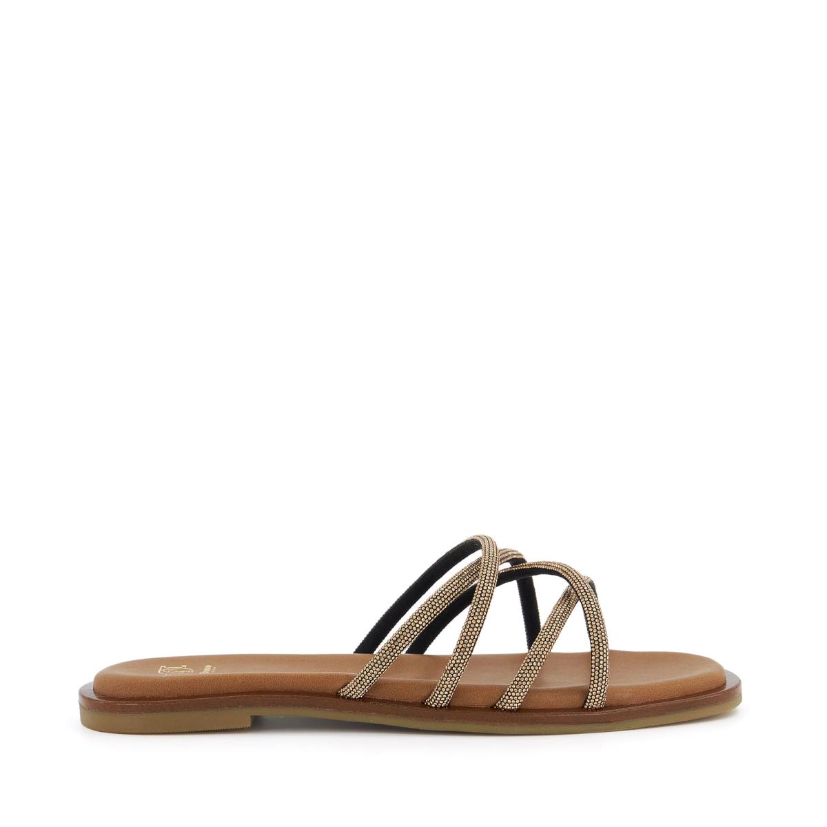Lilybet - Bronze Flat Sandals Women Dune London - 2