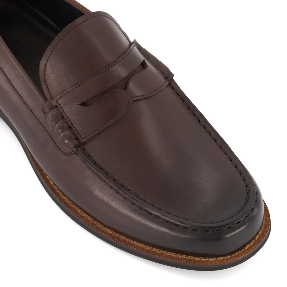 Samson - Brown Men Dune London Smart Shoes - 4