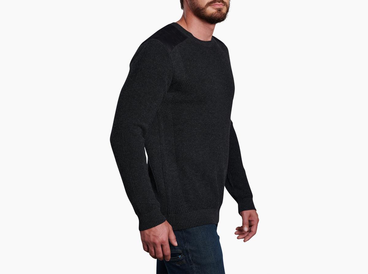 Evader™ Sweater Easy-To-Use Long Sleeves Graphite Men Kühl - 2