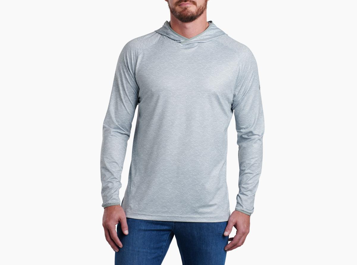 Kühl Harbor Grey Long Sleeves Men Discount Airkühl™ Printed Hoody