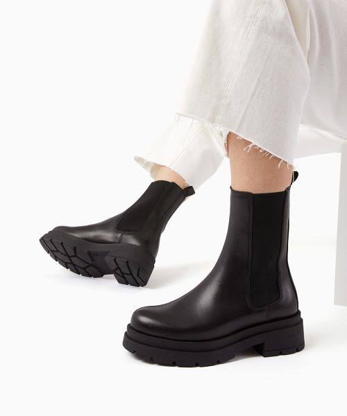 Palmz - Black Women Ankle Boots Dune London