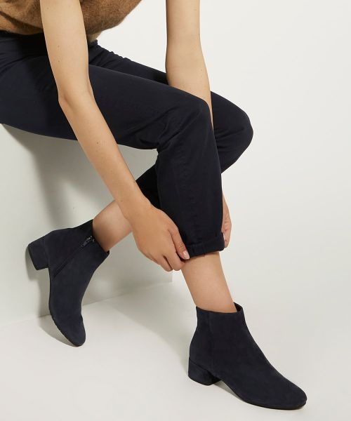 Pippie - Navy Ankle Boots Women Dune London