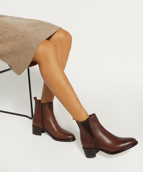 Women Ankle Boots Dune London Pouring - Brown