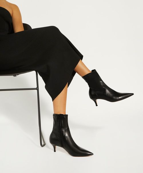 Ankle Boots Women Origami - Black Dune London