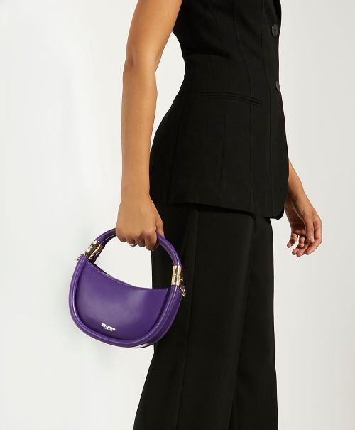 Daphny - Purple Women Handbags Dune London