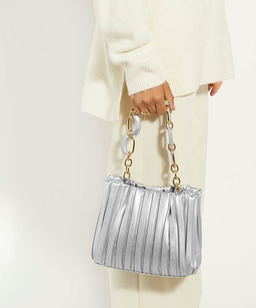 Women Handbags Dune London Dinidominie - Silver