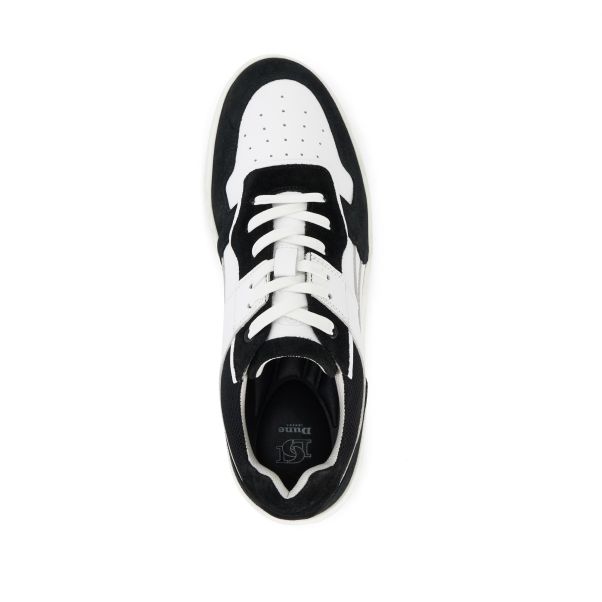 Ted - Black White Casual Shoes Men Dune London