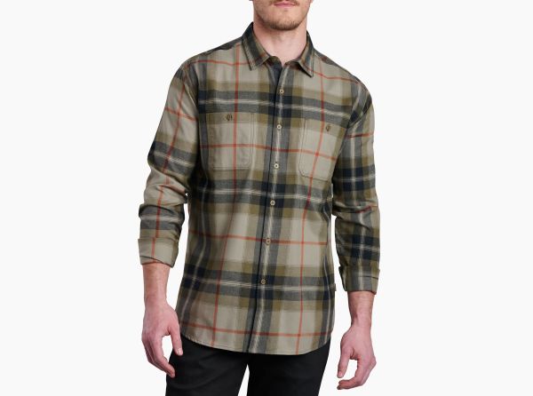 Kühl Fugitive™ Flannel Green Acres Trendy Long Sleeves Men