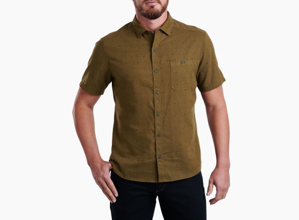 Shaded Moss Men Short Sleeves Classic Intrepid Skorpio™ Kühl