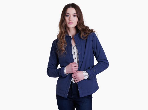 Fresh Indigo Aurora™ Shirtjak Kühl Long Sleeves Women