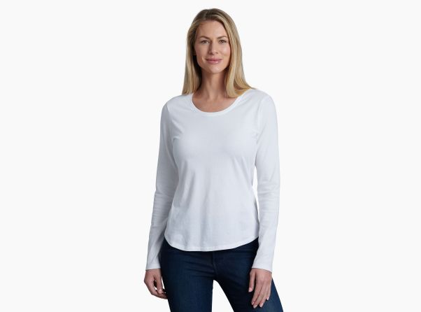 White Personalized Long Sleeves Bravada™ Women Kühl
