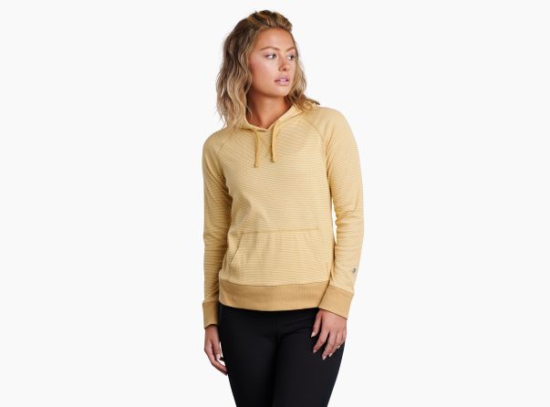 Long Sleeves Women Honey Comfortable Stria™ Pullover Hoody Kühl