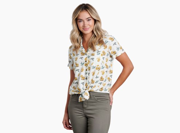 Ivory Lemons Kühl Women Short Sleeves Elsie™ Price Drop