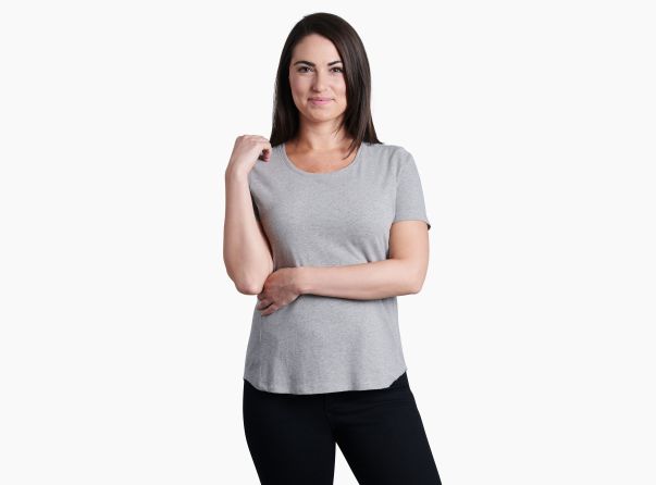 Kühl Short Sleeves Heather Grey Bravada™ Exclusive Women