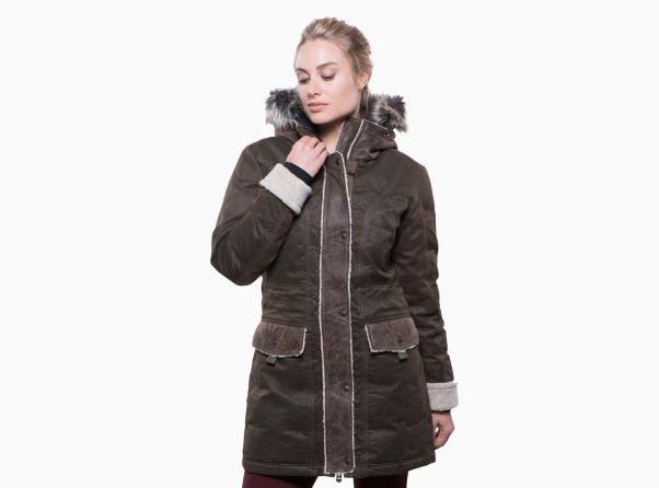 Arktik™ Down Parka Coats & Jackets Handcrafted Kühl Olive Women