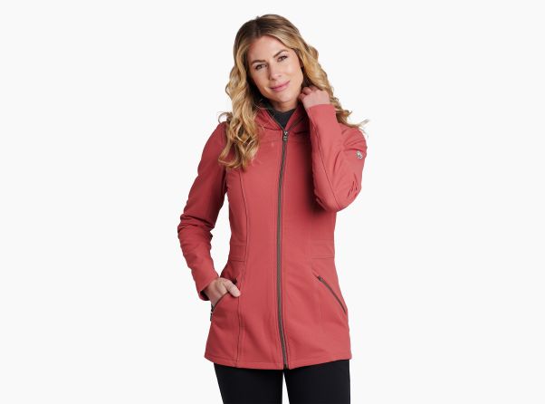 Klash™ Trench Kühl Desert Rose Women Coats & Jackets Secure